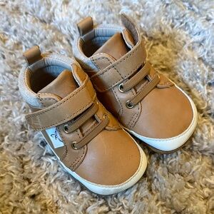 Stylish Brown Baby Walker Shoes with Straps